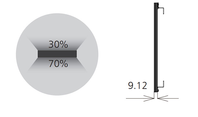 45 watts led panel light Dimensions