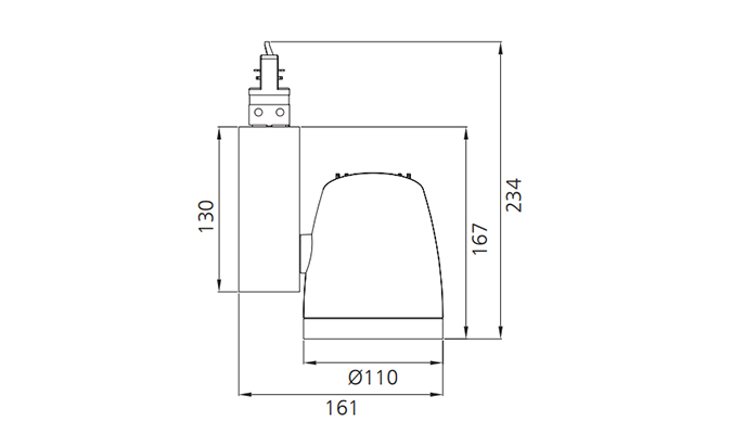 adjustable 35w led track light sizes