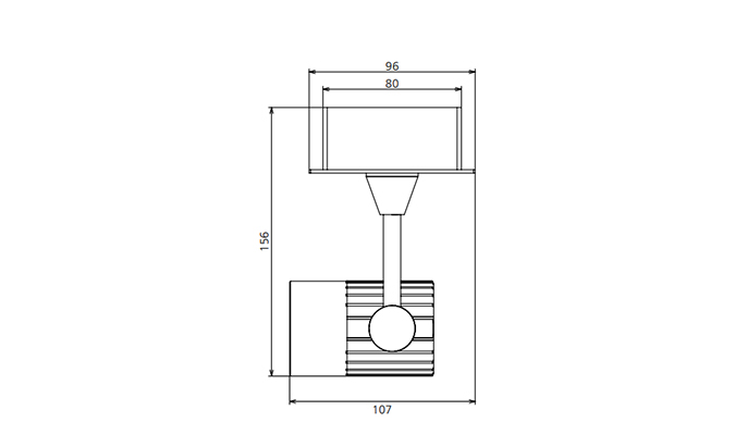 led track lighting kits sizes