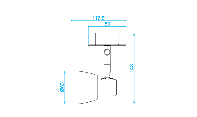 ceiling track lighting fixtures sizes