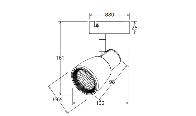 standard lamp sizes of spotlights