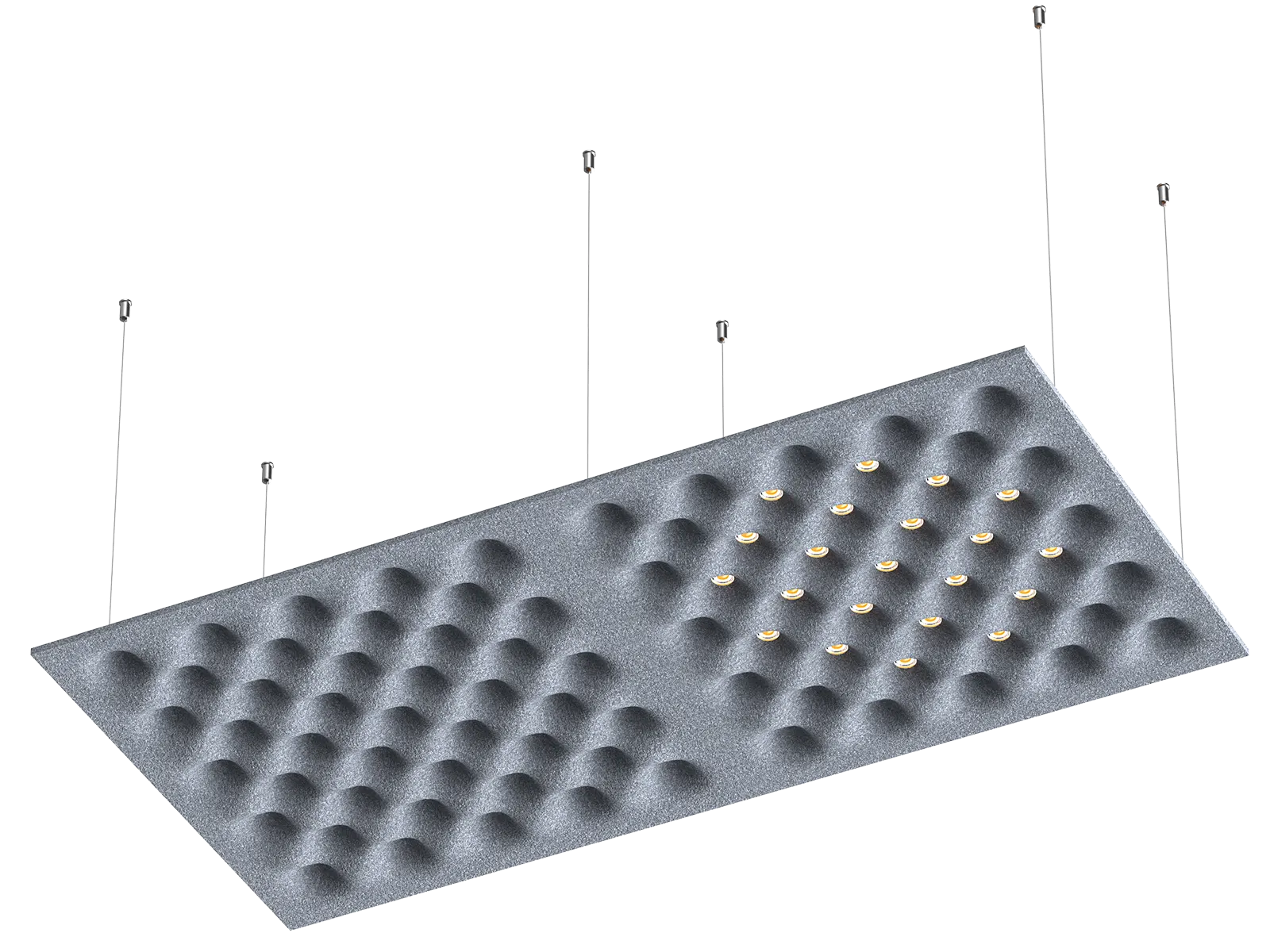 CK26 Acoustic Design Anti Glare LED Panel Light Anti Glare