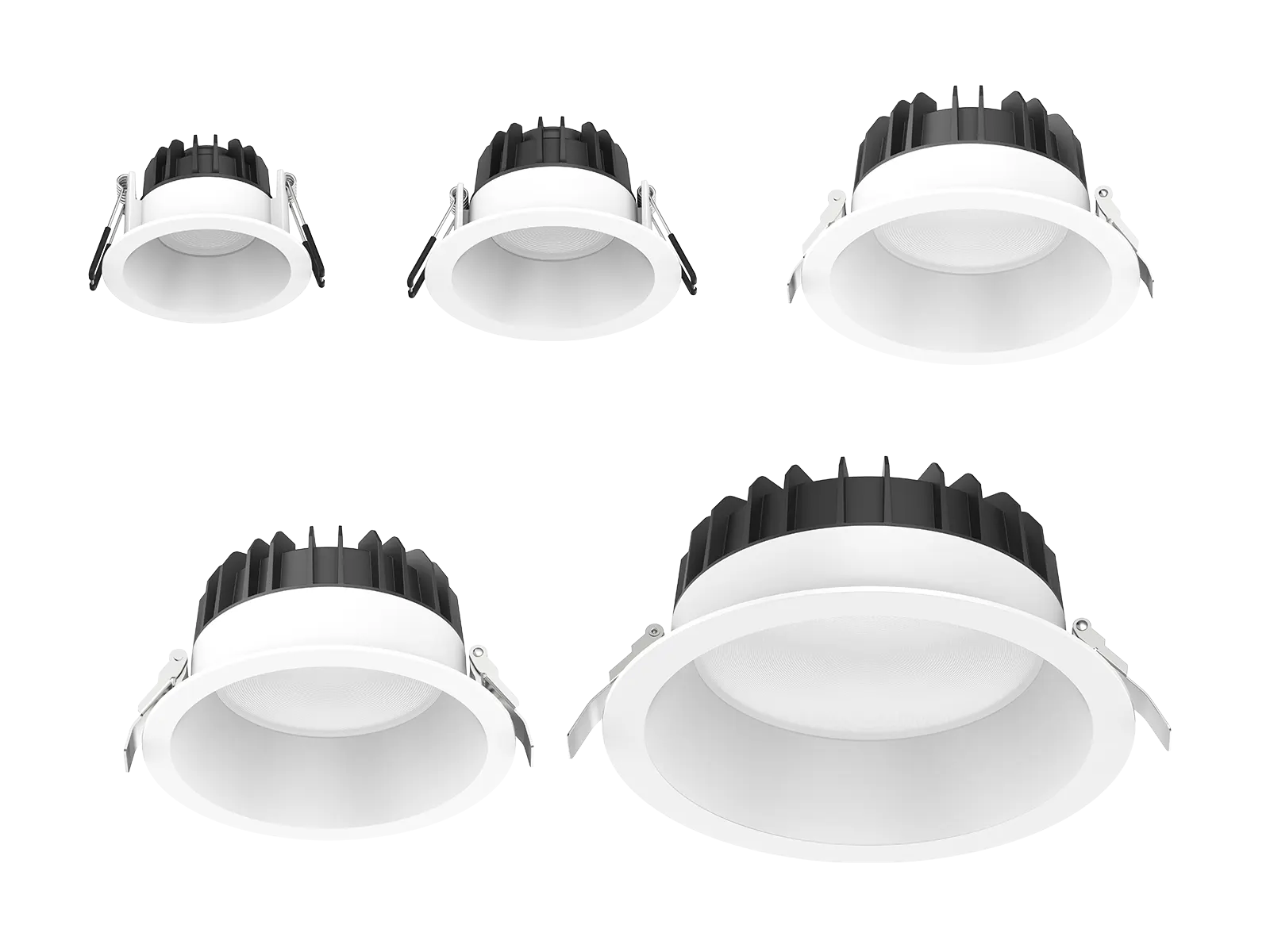 DL498 IP65 IK06 Anti Glare LED Downlight Anti Glare