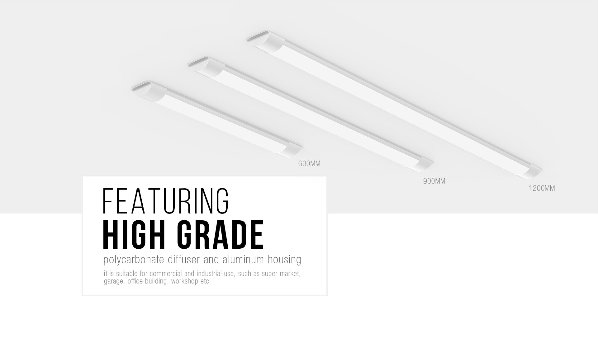 600mm 900mm 1200mm LED Batten Light_02