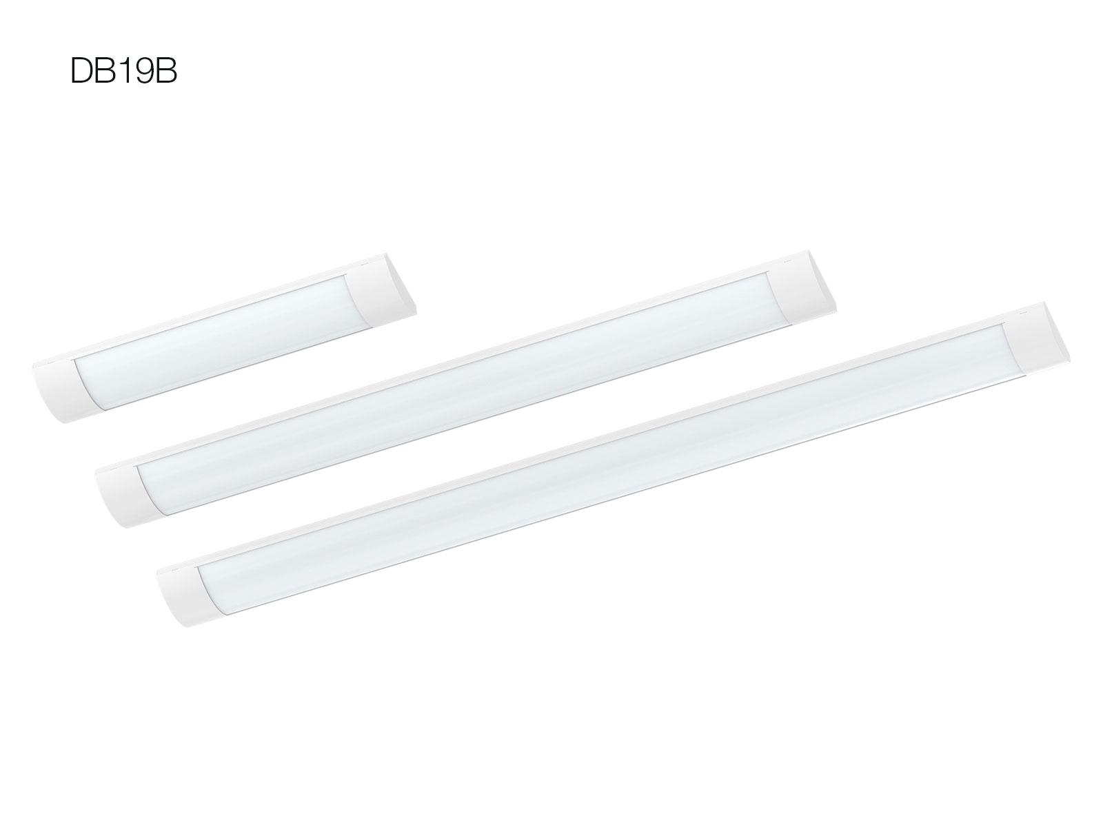 DB49 3 1200mm CCT Changeable Batten Light