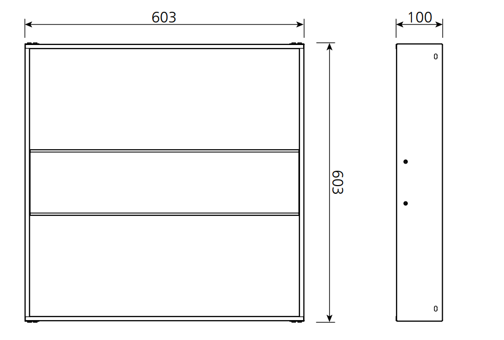 2x2 led troffer panel Light