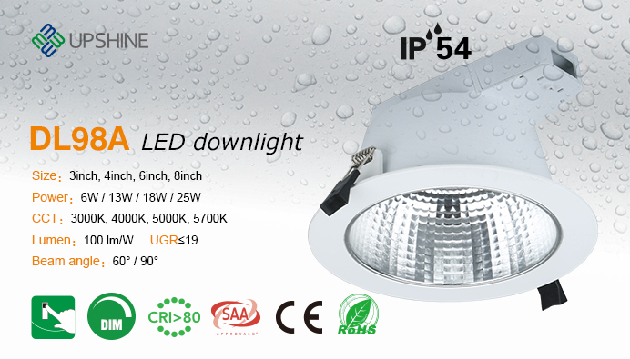 DL98A Recessed LED Downlight