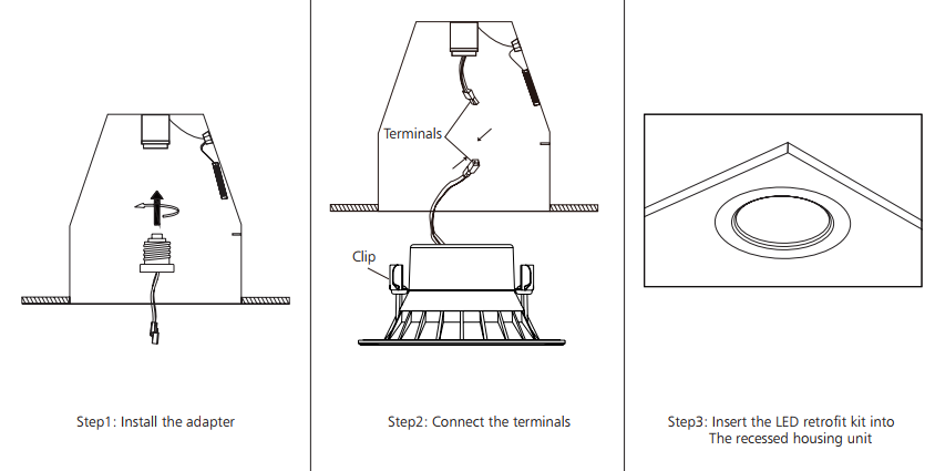 Recessed LED Downlights