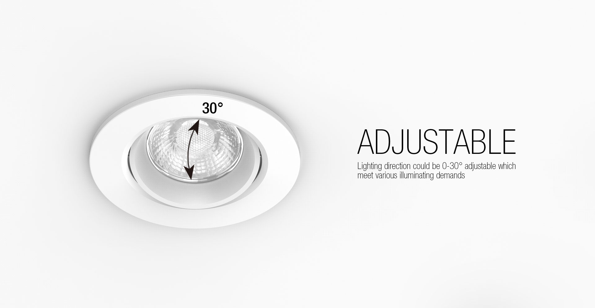 340°Recessed COB LED Down Light_03