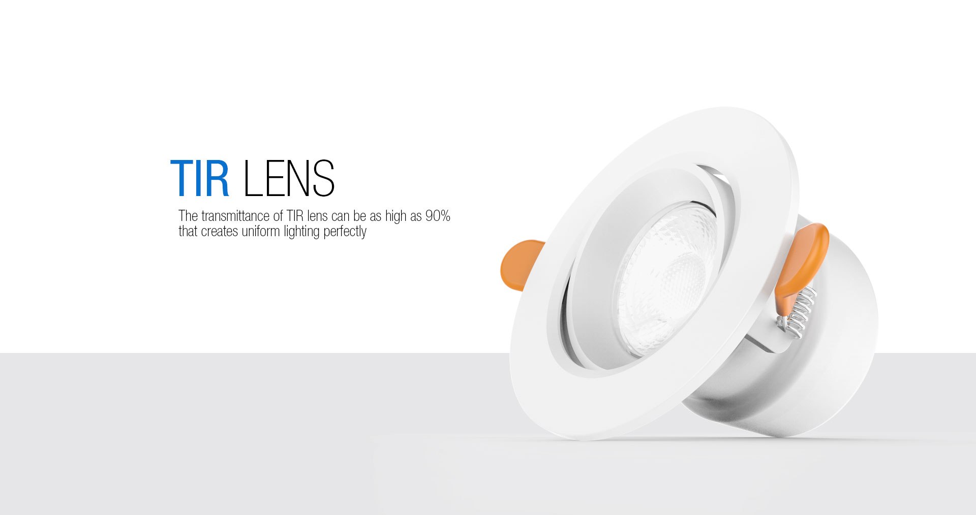 7W LED Downlight With TIR lens Uniform Lighting_02