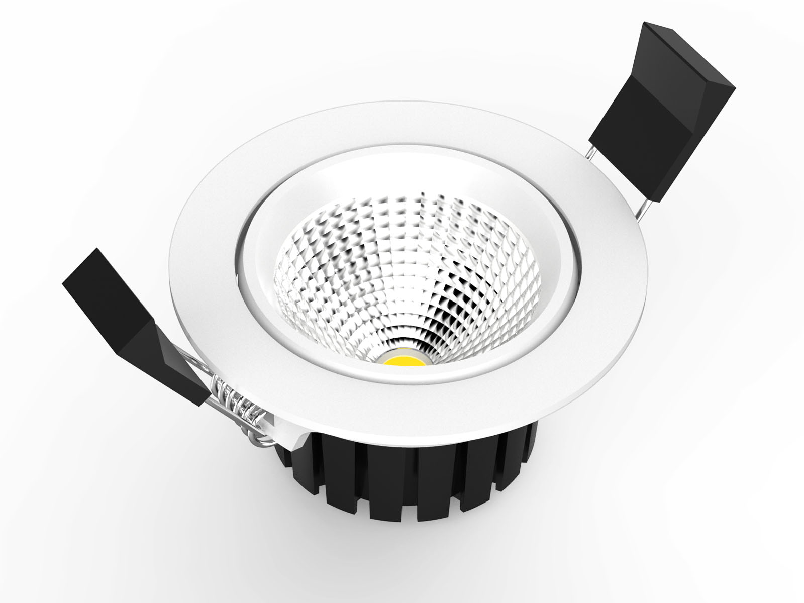 CL78 2 IP54 led downlight heatsink