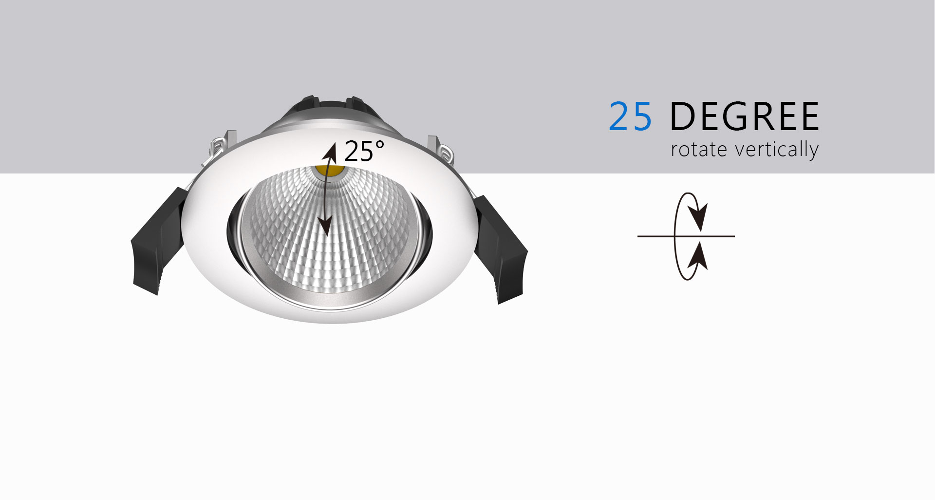 High Lumen Adjustable LED Downlights_03