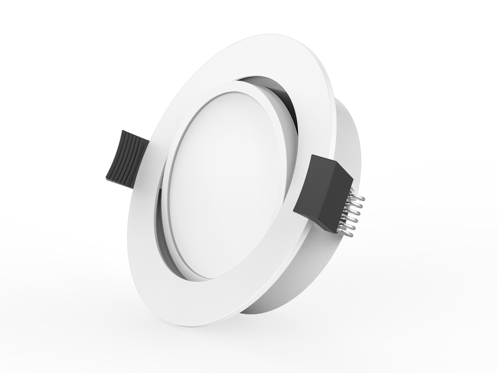 Aluminum CL88 1 LED Downlight Heatsink