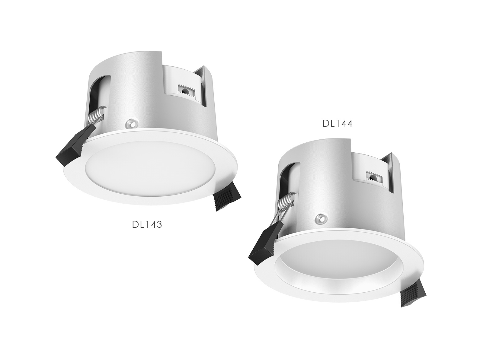 DL143 B3 DL144 SMD+RGB recessed ceiling downlight