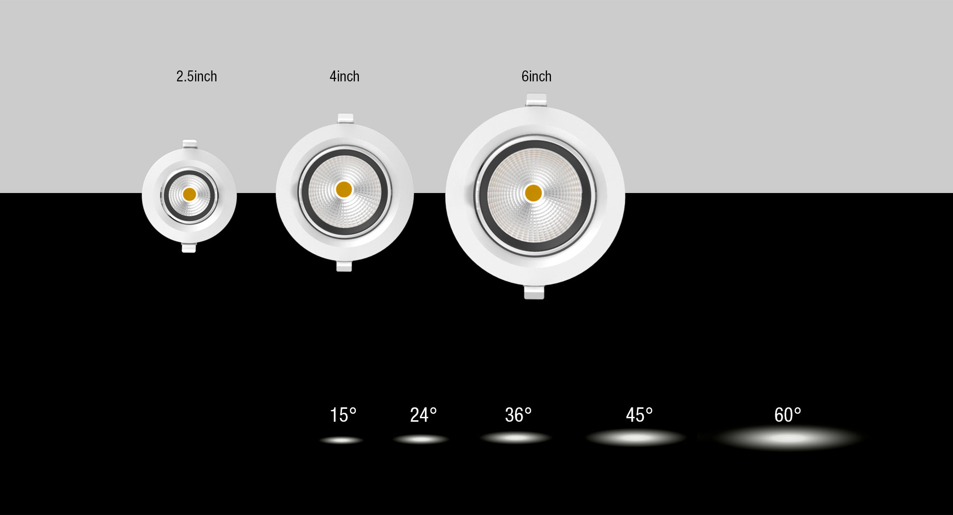 2.5Inch 3Inch 6Inch LED Down Light_04