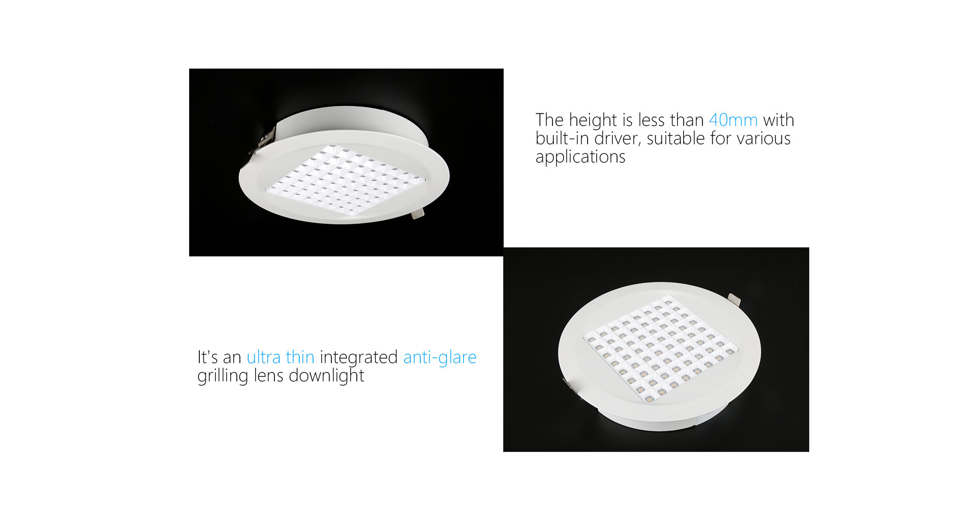 Anti Glare Grilling LED Downlights_02