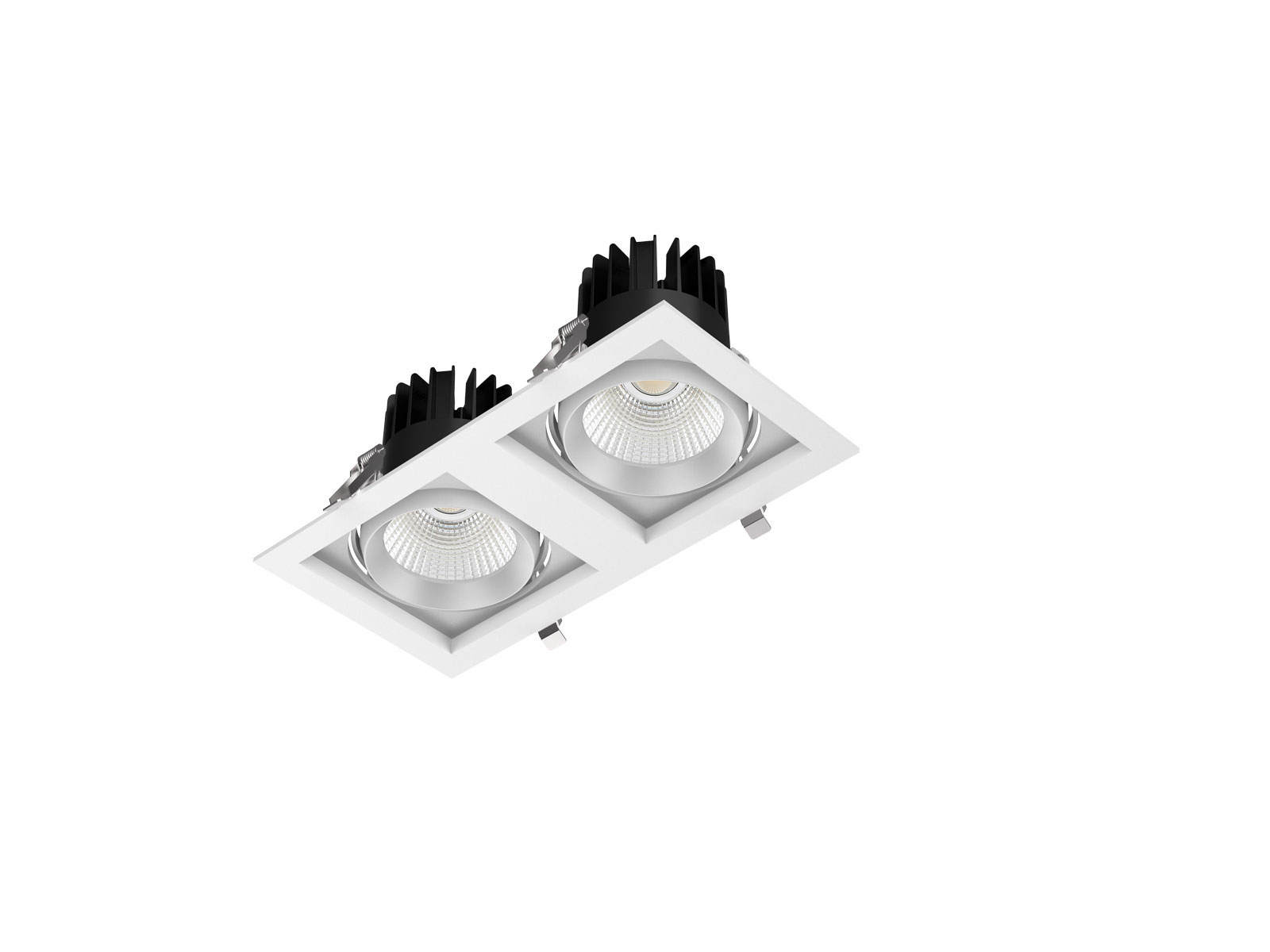 CL133 1 Square Recessed LED Luminaires