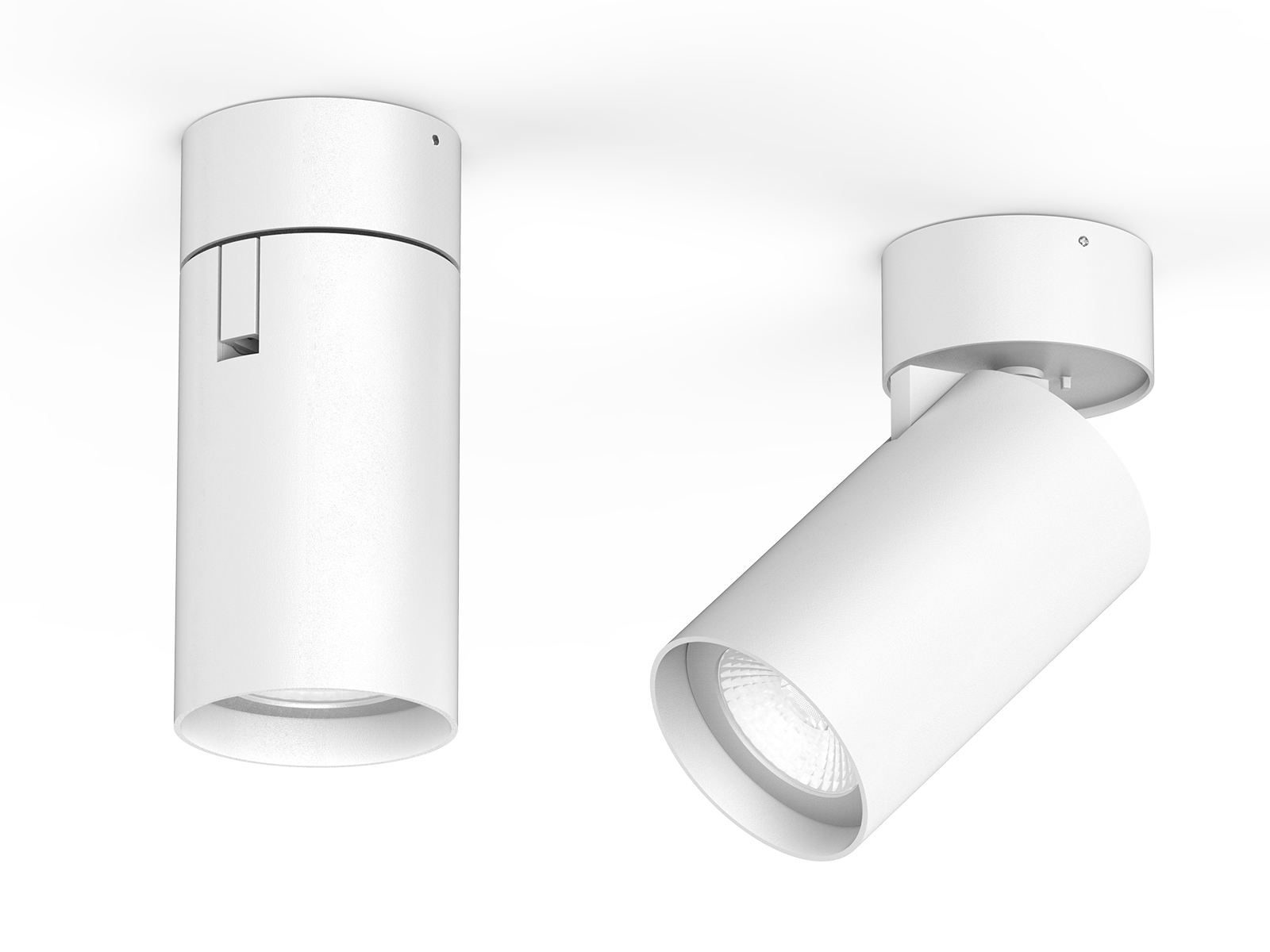 DL207 4 Round Surface Mount Cylinder Downlight