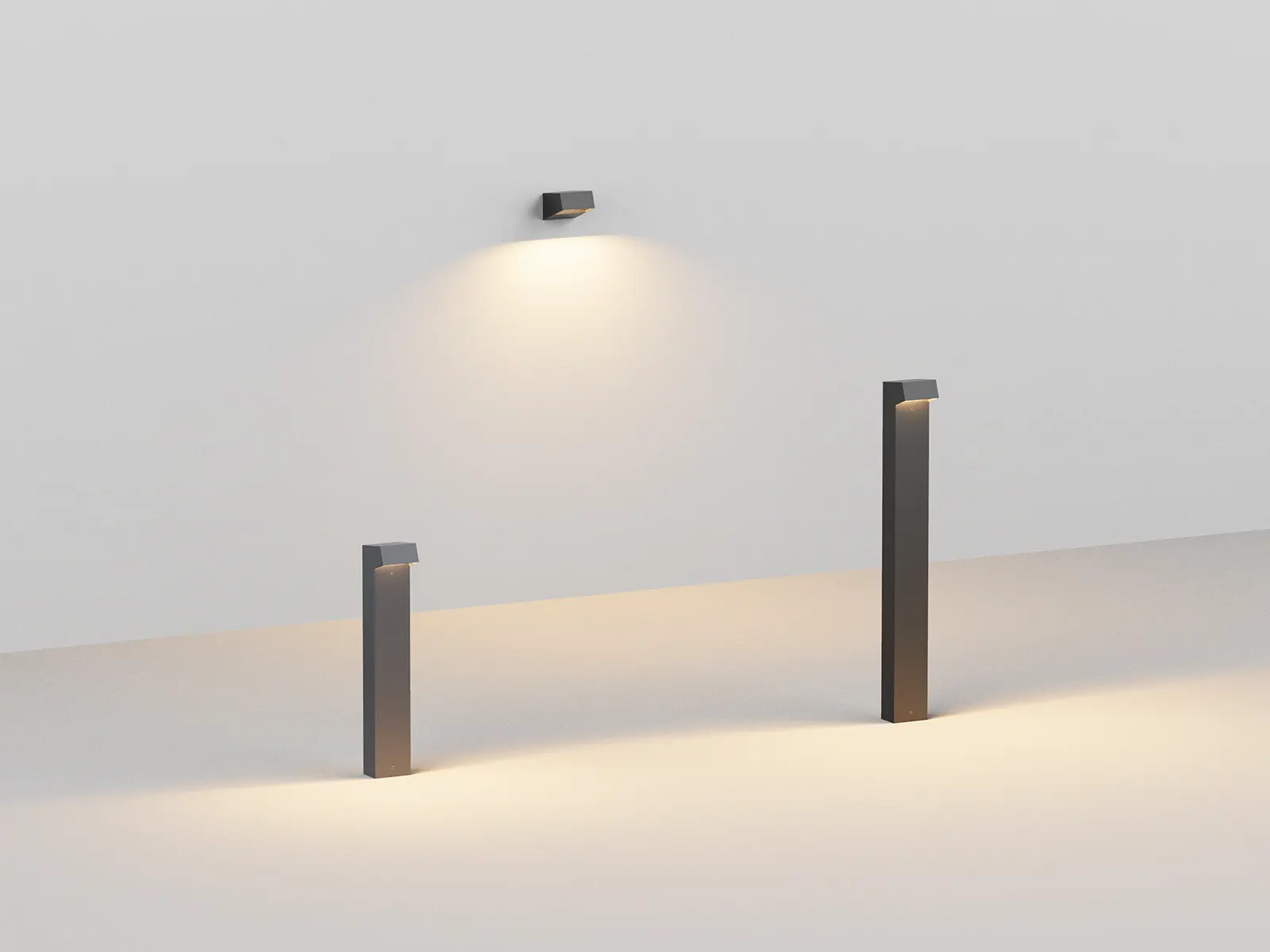 NL196 CCT Switchable LED Bollard Light