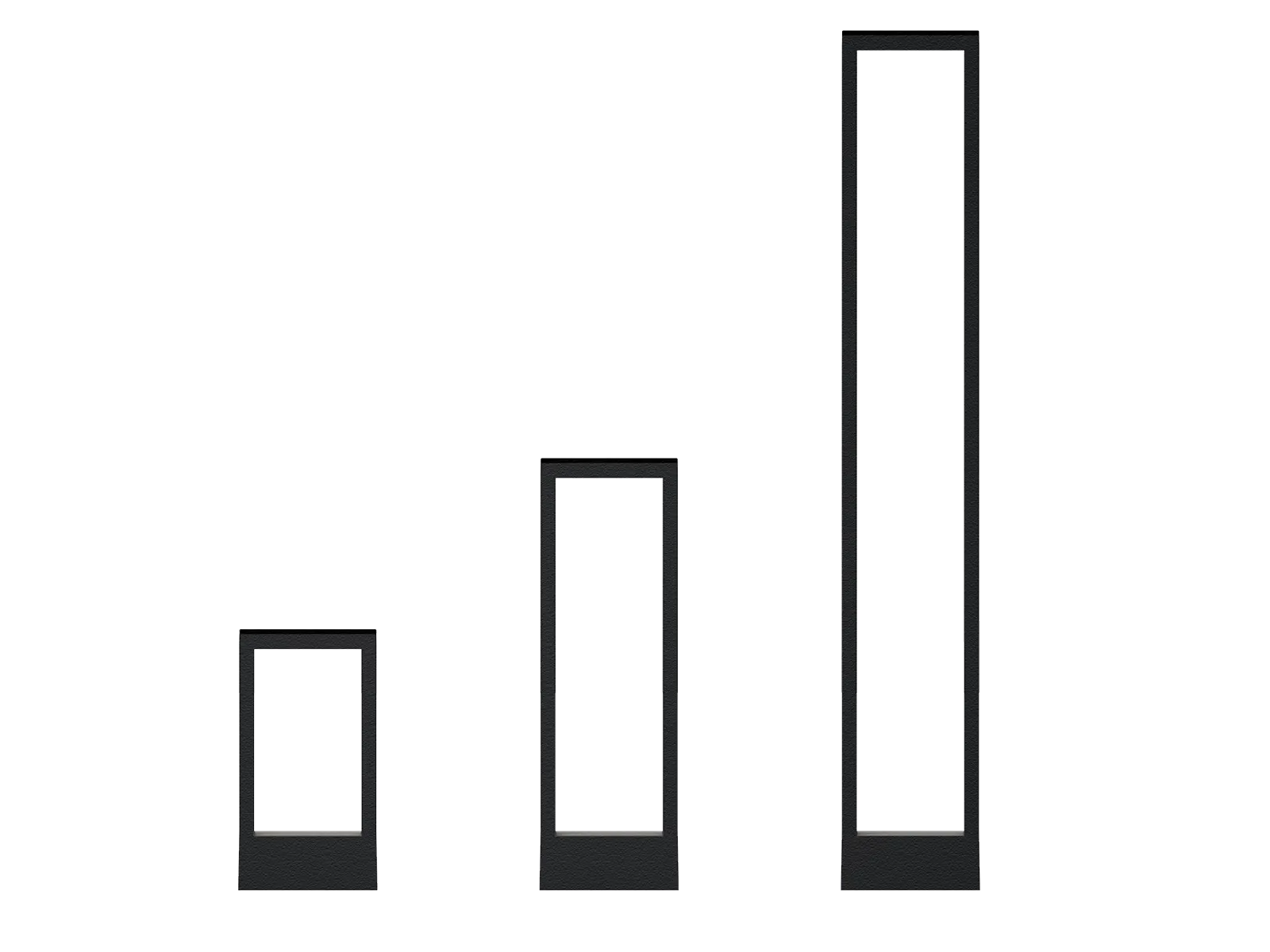 NL203 Minimalist Square LED Garden Light