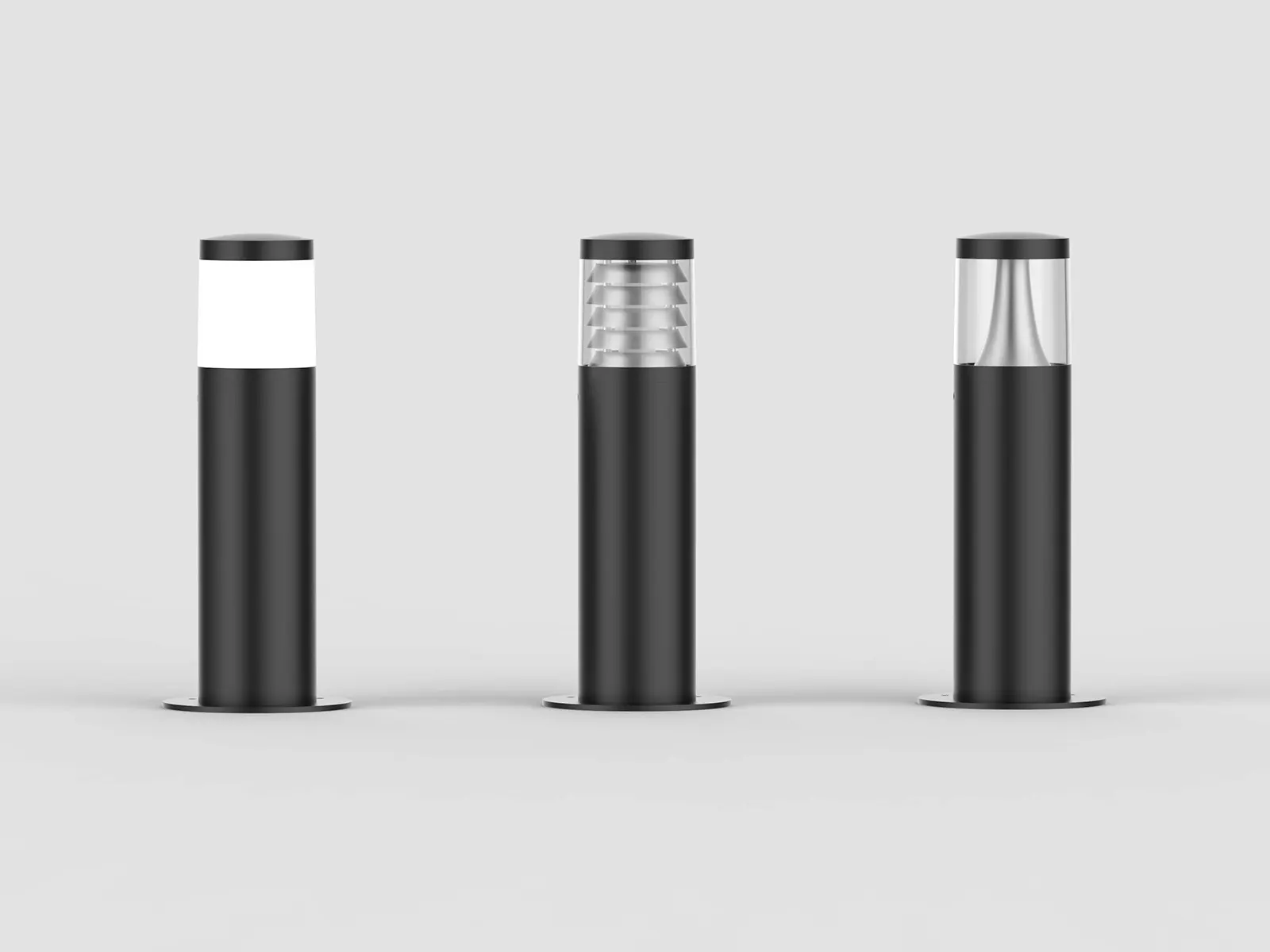 NL214 IP65 IK08 Modular Design LED Bollard Light Outdoor