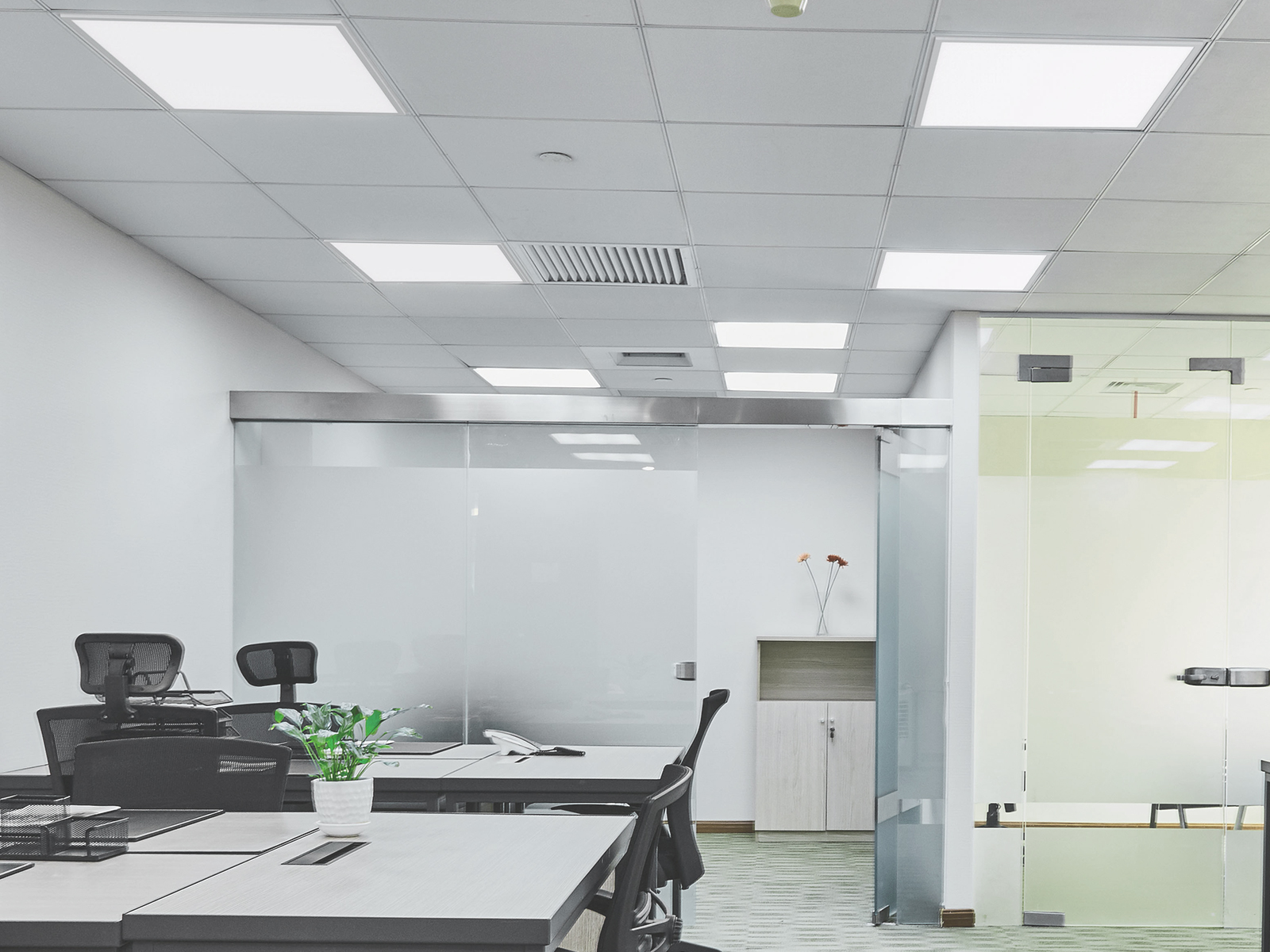 Pl Ck Led 60x60 Office Ceiling Flat Panel Light Upshine Lighting