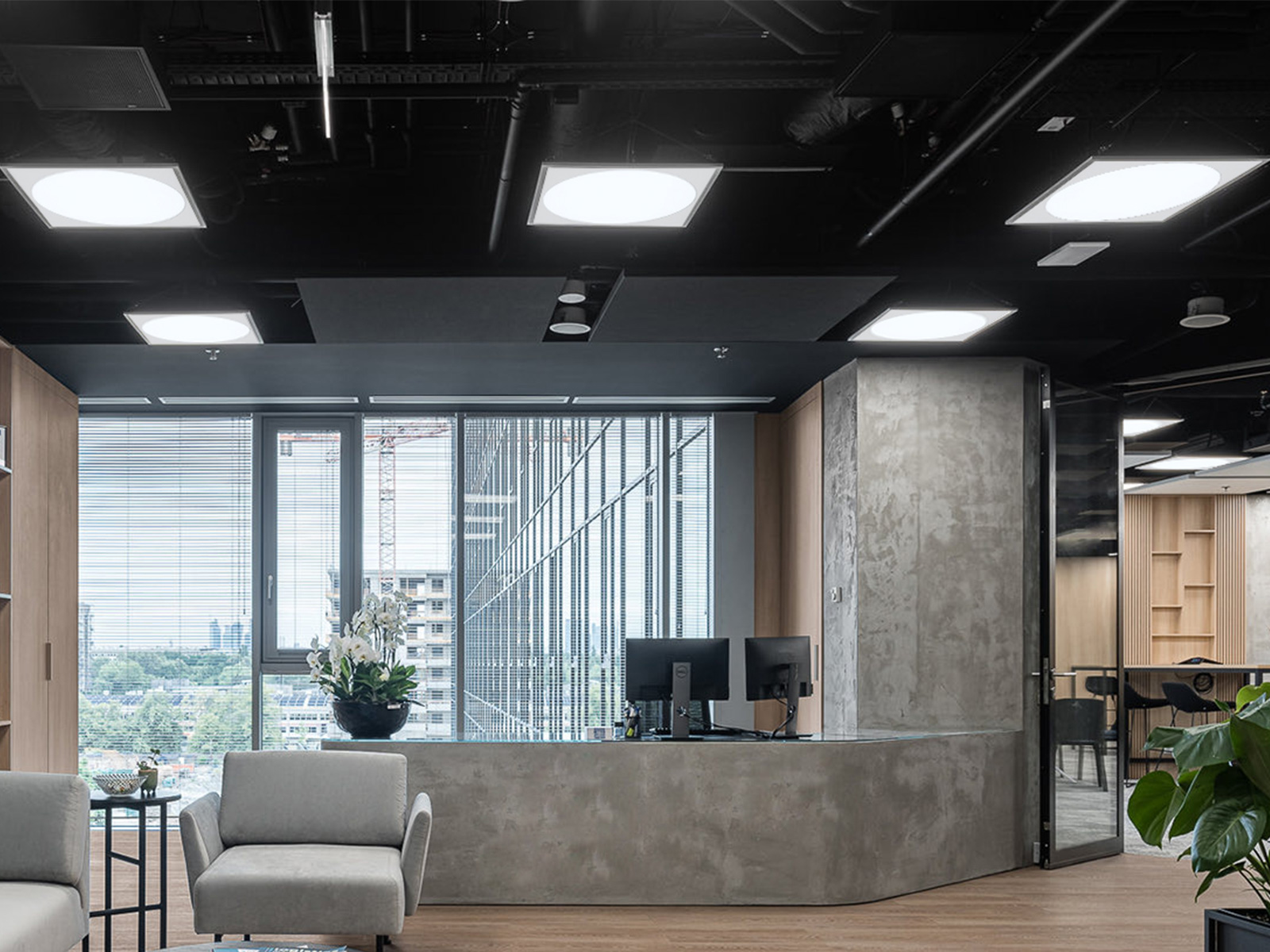 PL CK4 led ceiling backlit panel light