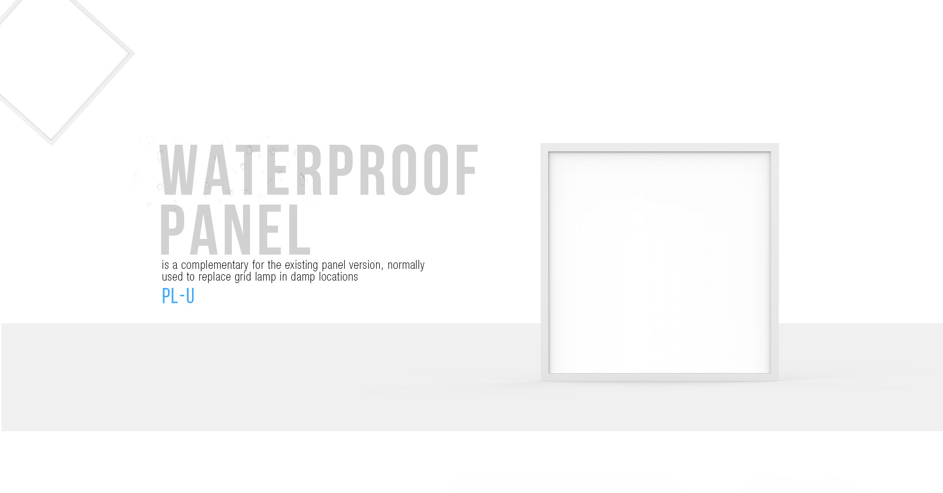 PL U IP54 Waterproof LED Panel Light_01