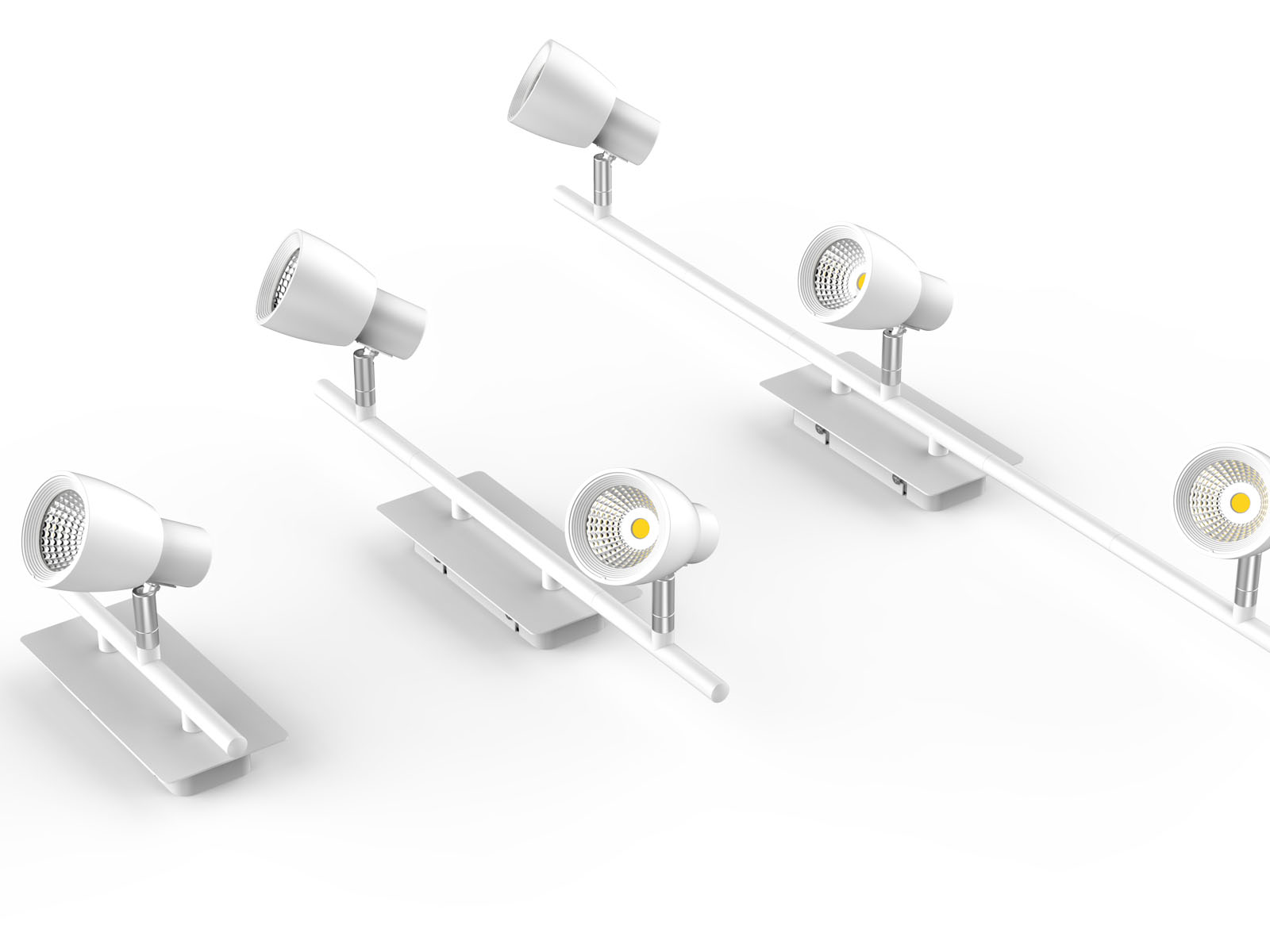 CRI80 TL13 3 LED COB Track Light