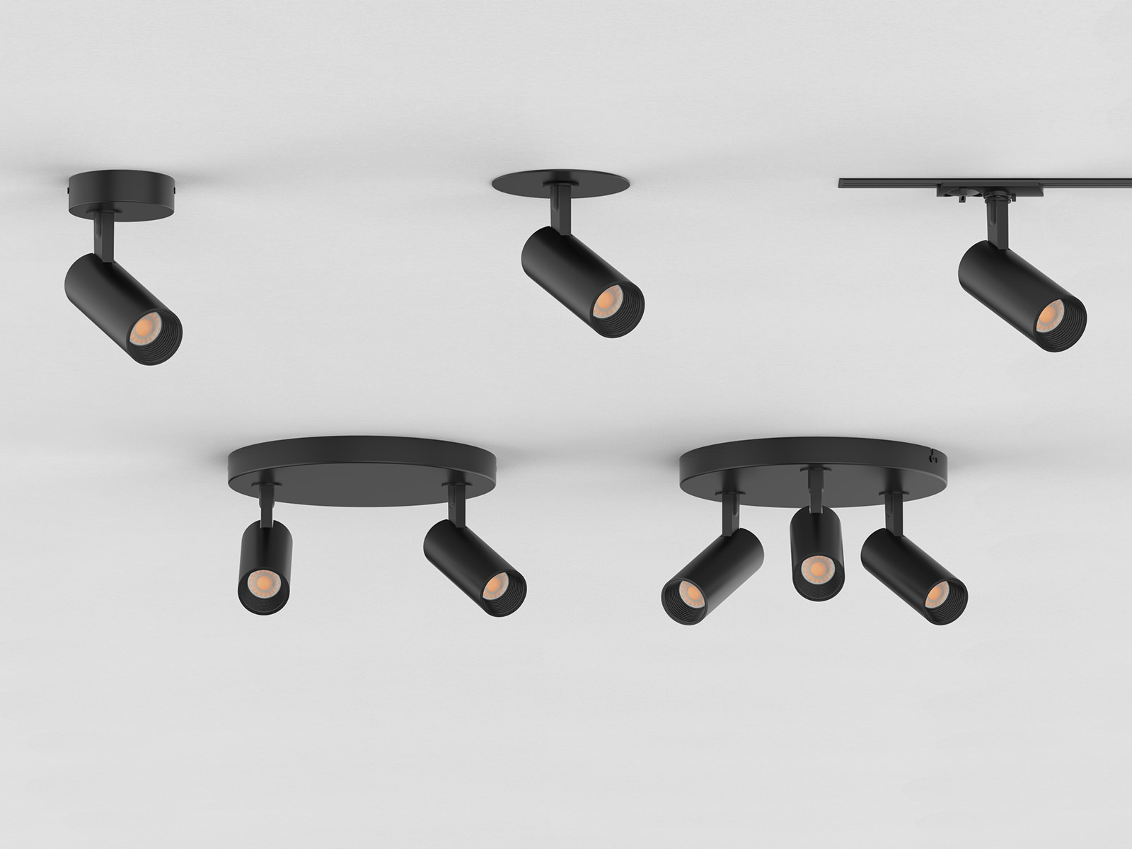 TL62B/C/D LED Track Light UPSHINE Lighting