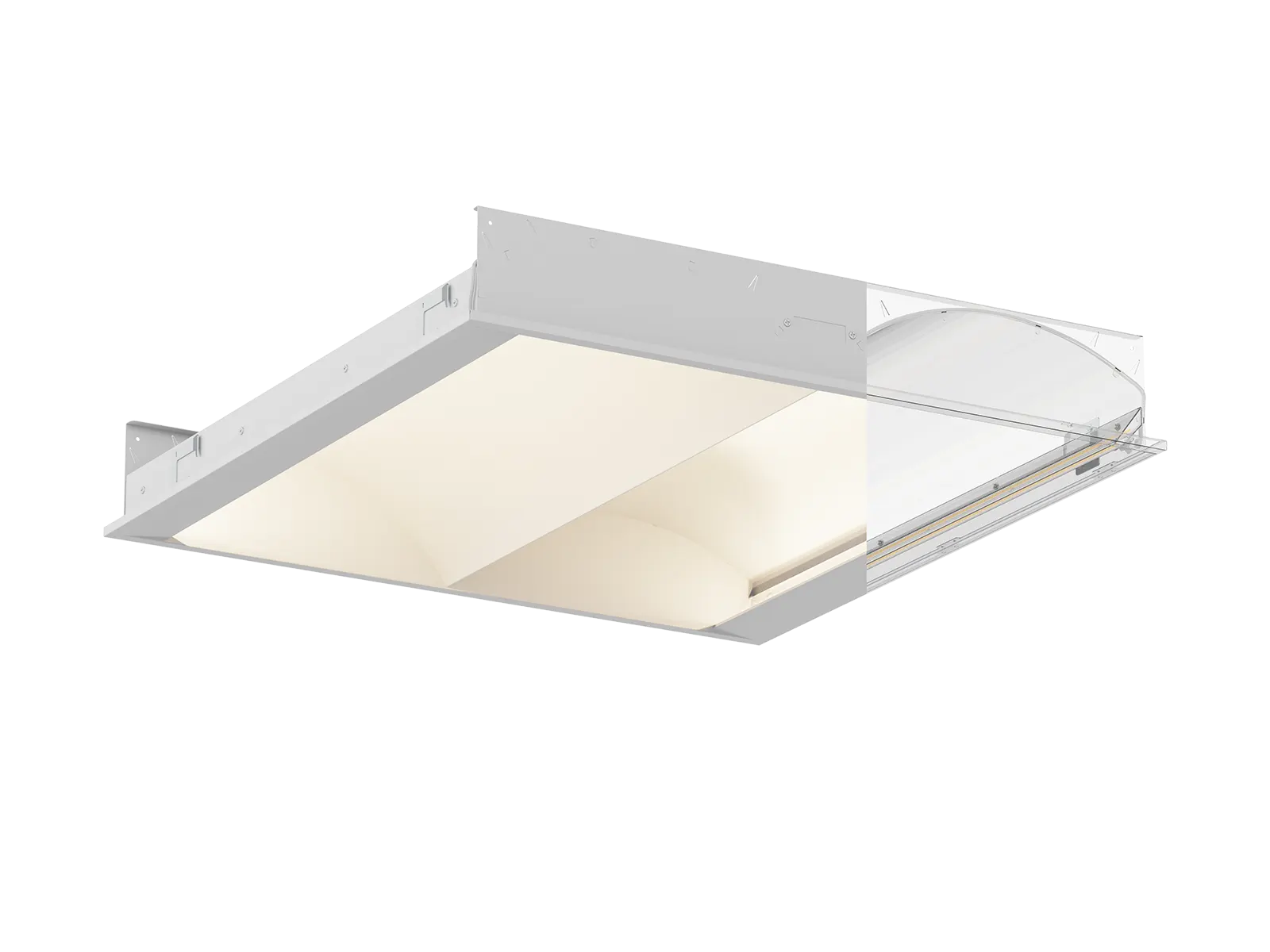 GL07 LED Troffer light 2