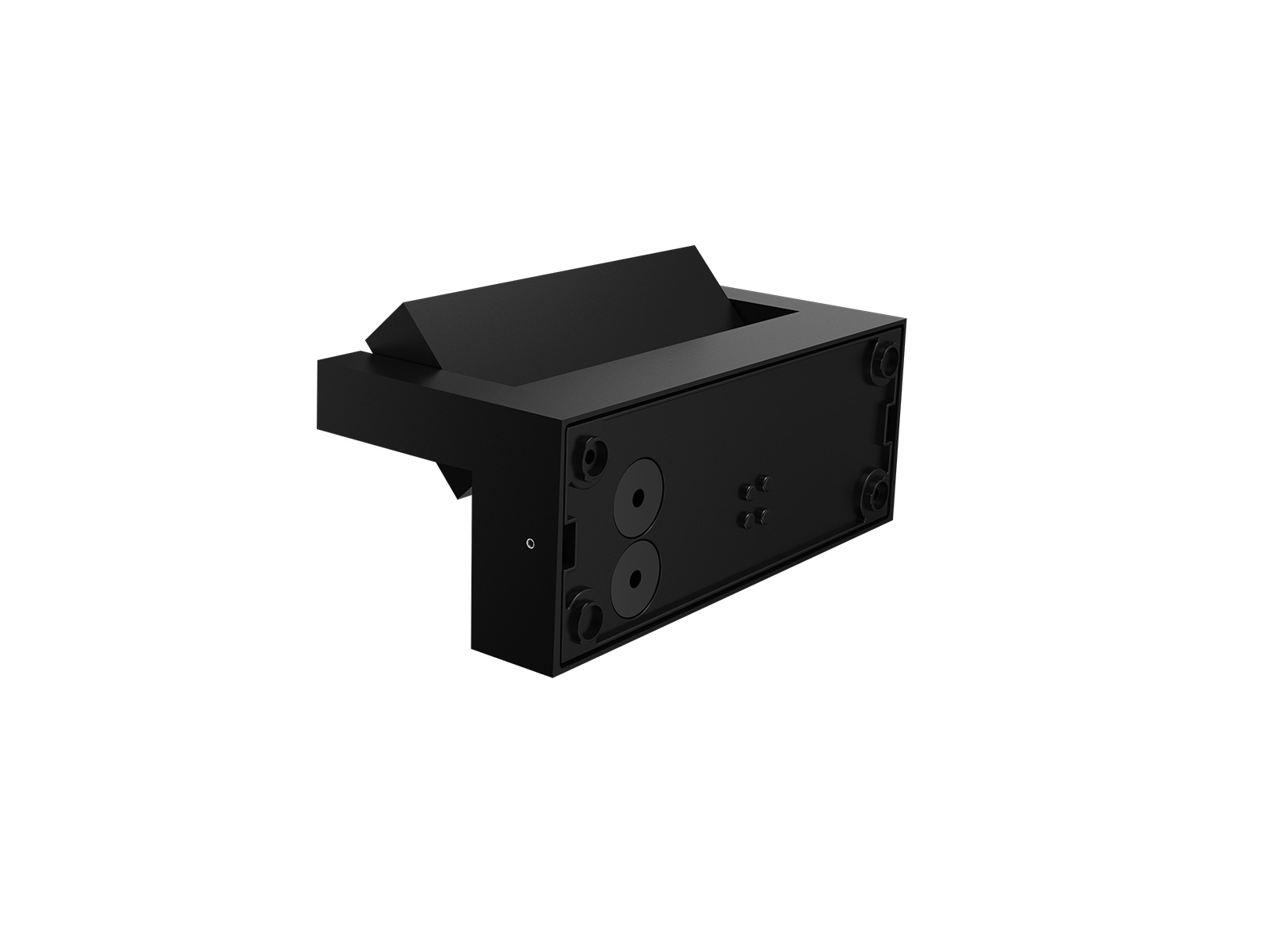 WL57 black corridor wall lights