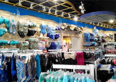 Bikini Retail Shop Lighting in Hawaii