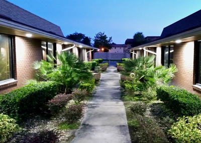 Courtyard LED Lighting in NewYork